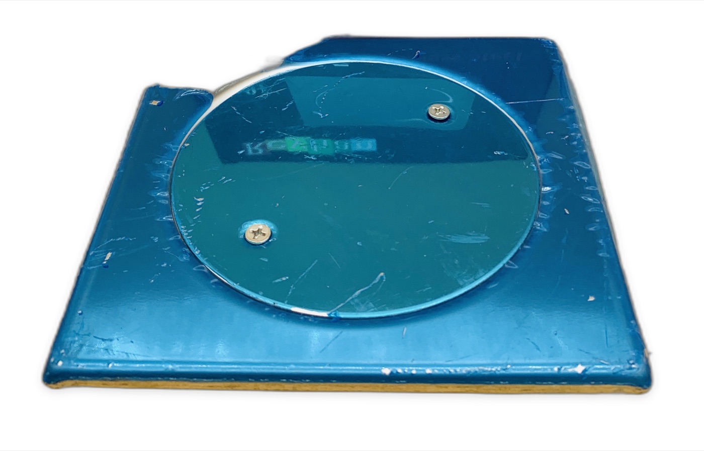 15x15 Stainless Sealed Round Cover Floor Plate