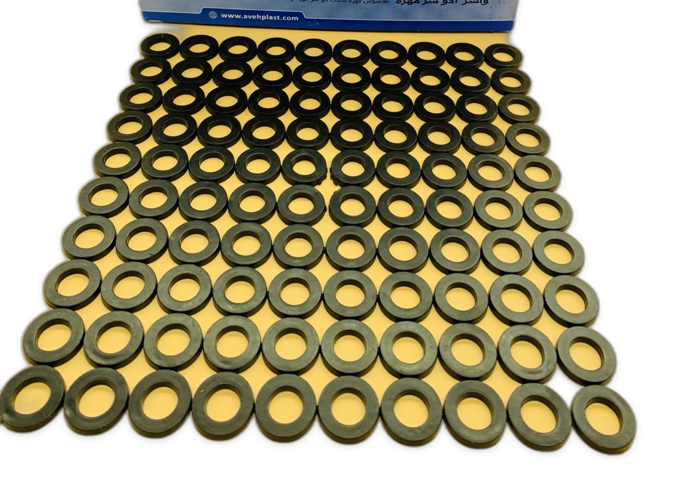 Aveh Plast Double-Nut Hose Rubber Washer Box No.2028