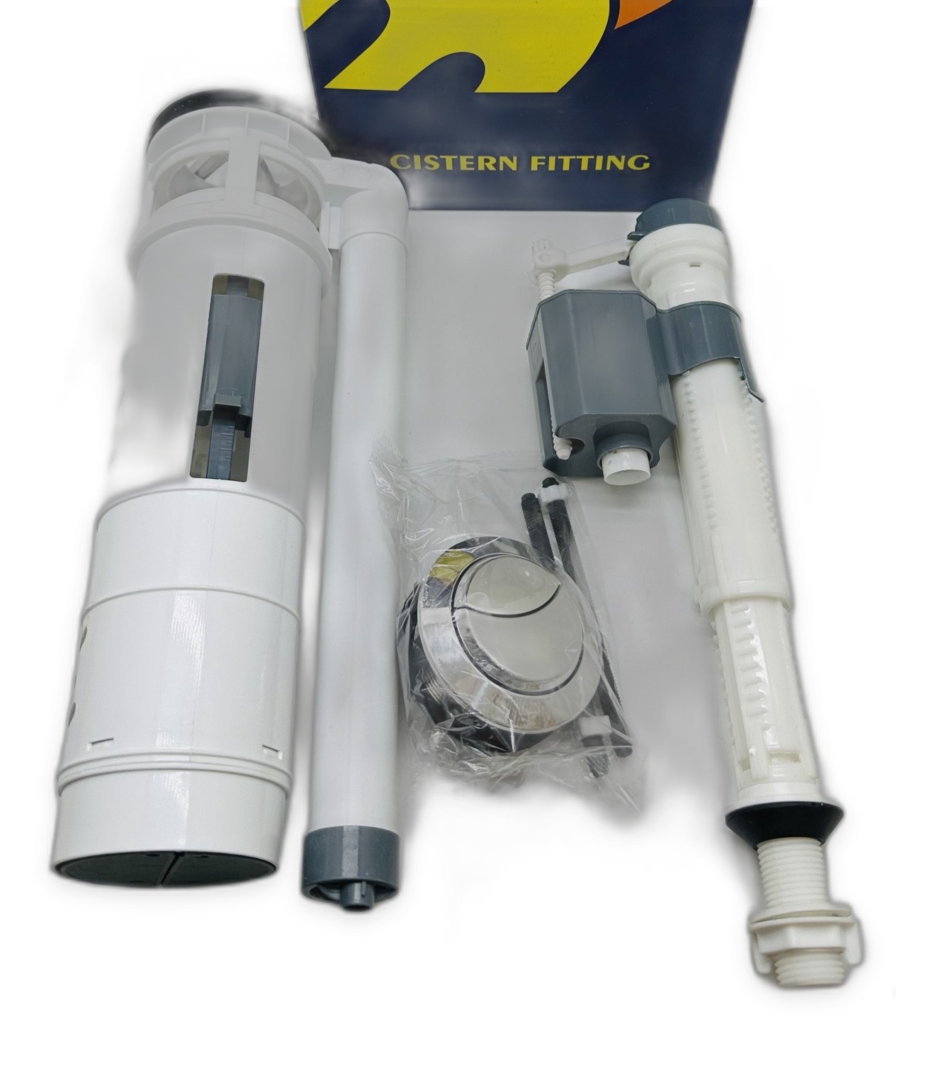 Brassco Dual Flush Cistern Fitting Set (Style 3)