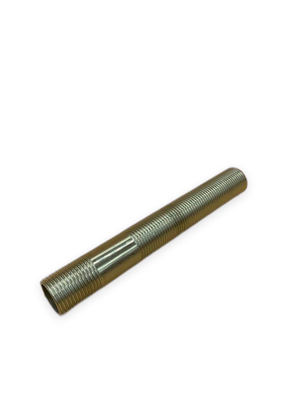 Chrome-Plated Fully Threaded Pipe Extension Nipple 6 Inch