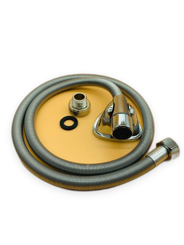 Flexible Stainless Spring Faucet Spout Extension with Aerator Head