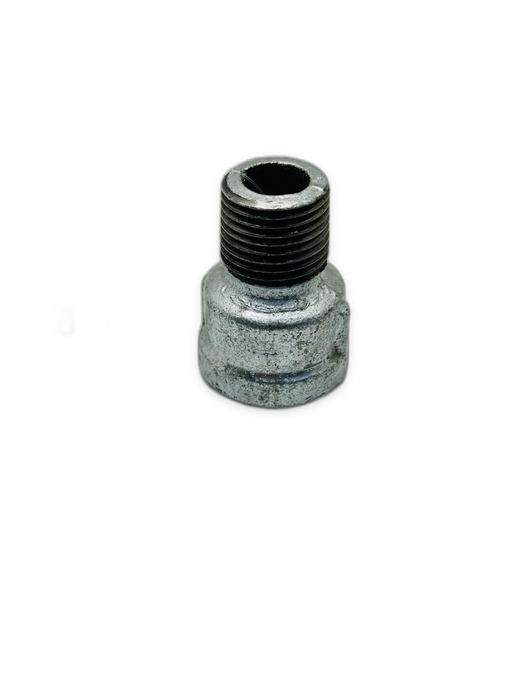 Galvanized Malleable Iron Male-Female Reducing Adapter 3/4"×1/2"