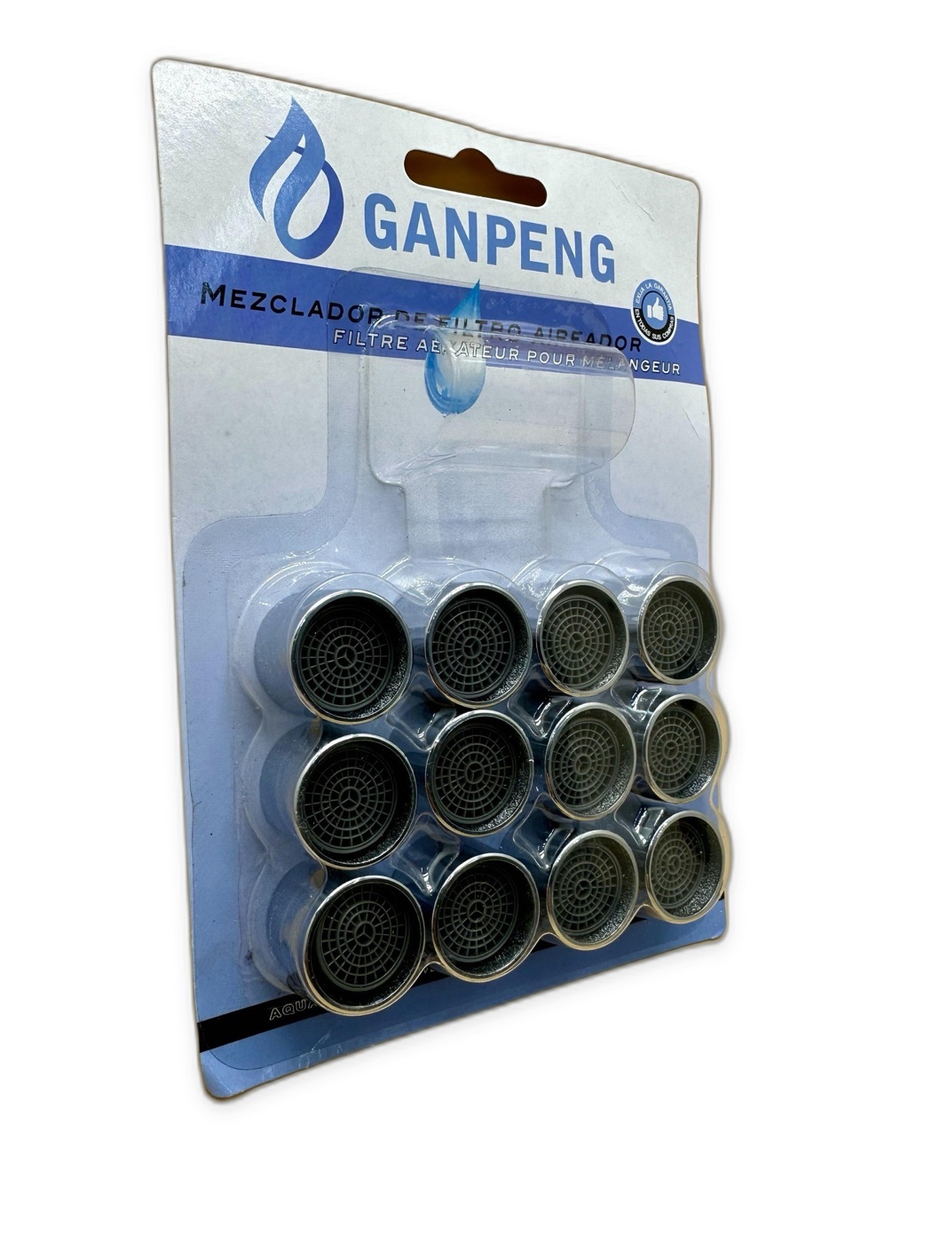 Ganpeng Faucet Aerator Filter Card 12 PCS