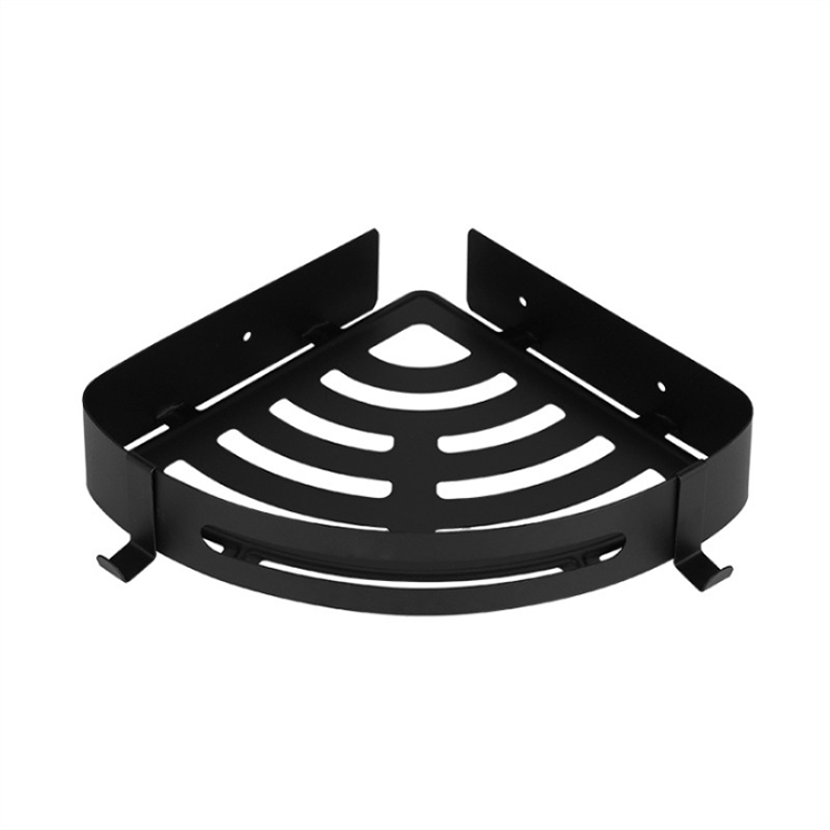 Bathroom Shelf 2-Tier Stainless Steel 304 Matte Black