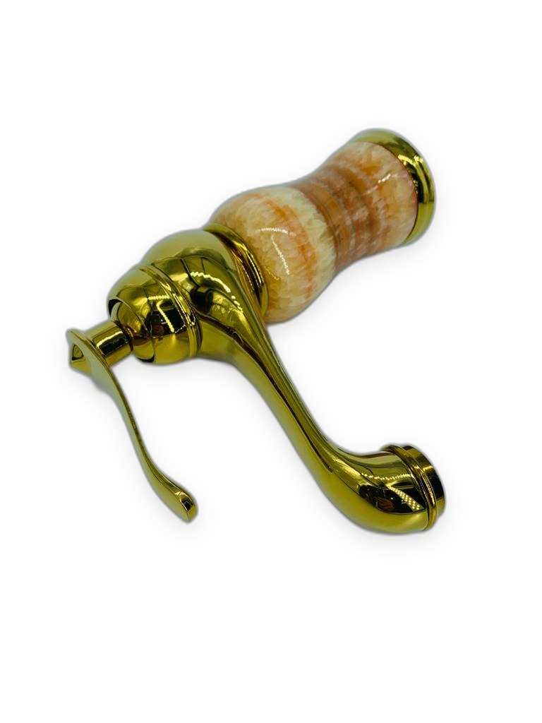 Tall Basin Faucet Zinc Alloy Gold