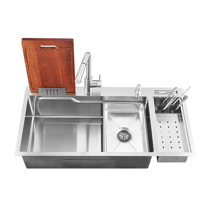 Handmade Kitchen Sink 60×45 cm Stainless Steel 201