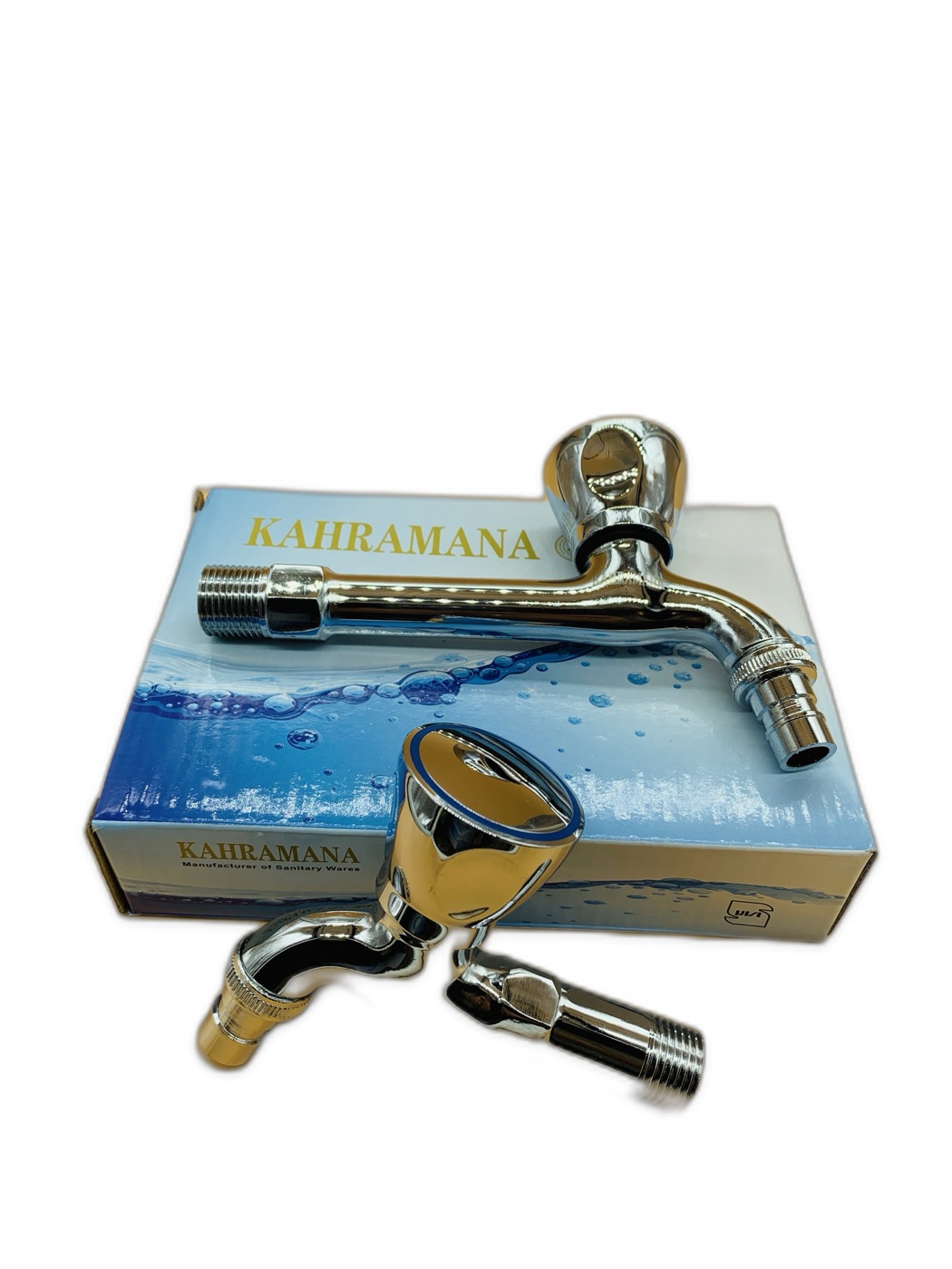 Kahramana加长镀铬入墙水嘴