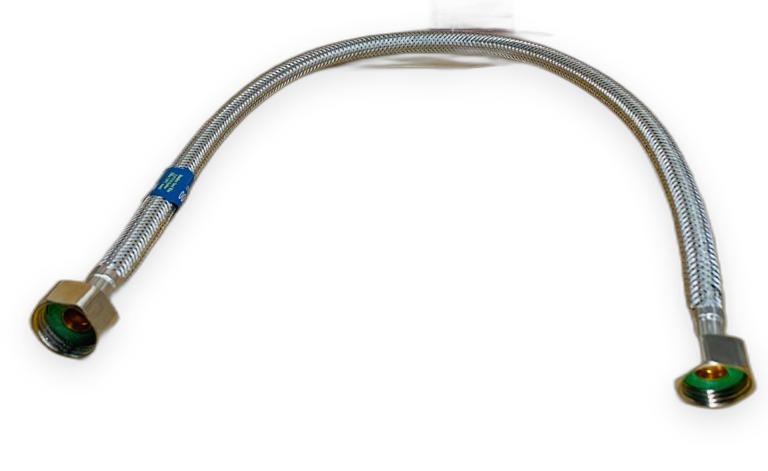 King Stons Stainless Braided Hose F1/2" x F1/2" 30-60 cm