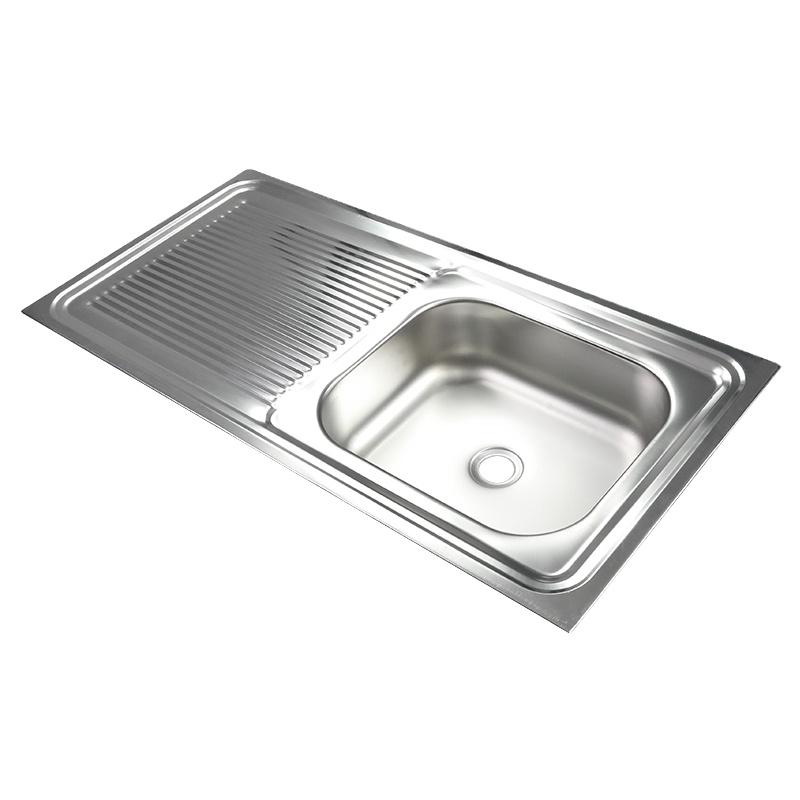 Kitchen Sink Single Bowl 50×45 cm Stainless Steel 201