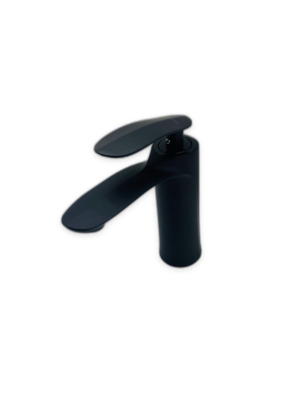 Matte Black Single-Lever Basin Faucet Zinc Body