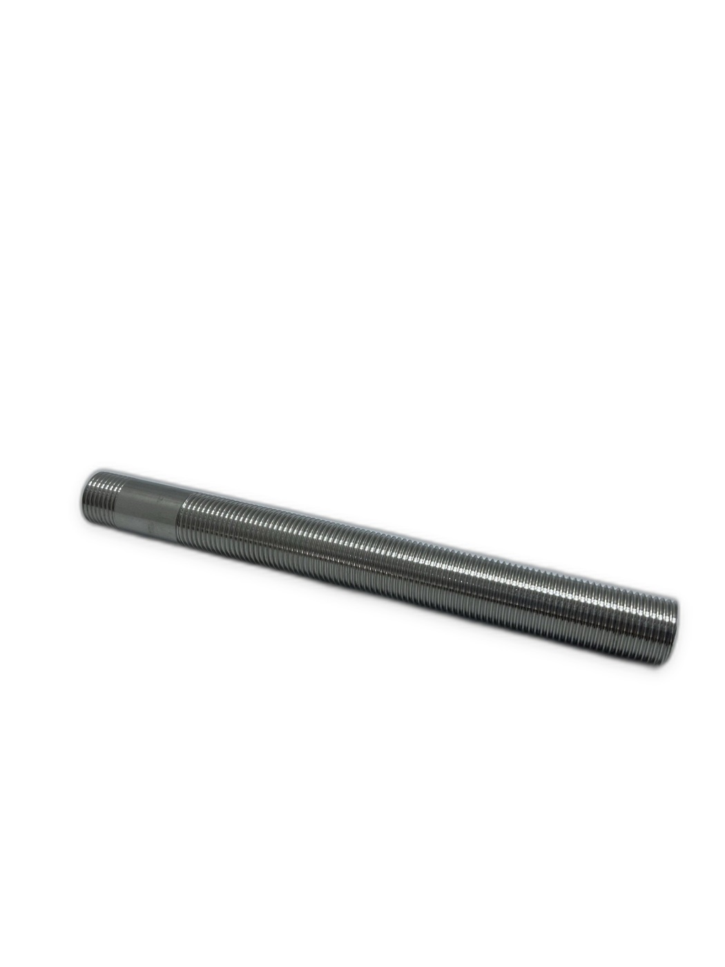 Nickel-Plated Brass Long Threaded Pipe Nipple 1/2" x 15 cm