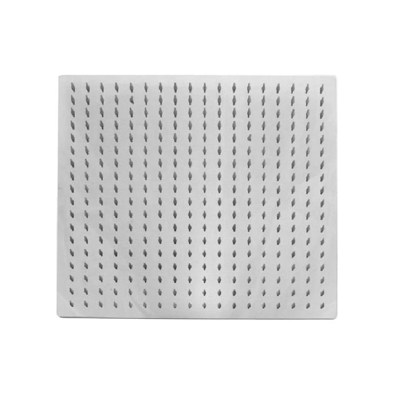 Square Chrome Rain Shower Head 8 Inch