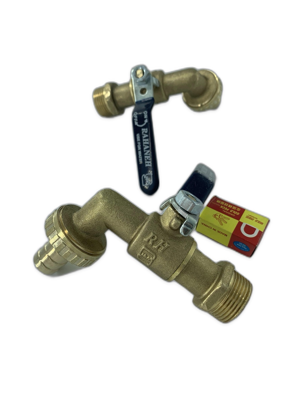Rahaneh RH Forged Brass Ball Bibcock 1/2" with Hose Union