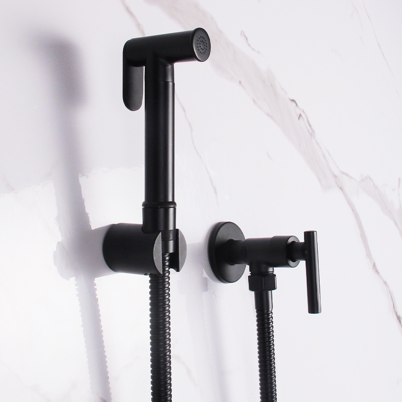 Shattaf Set Brass Matte Black