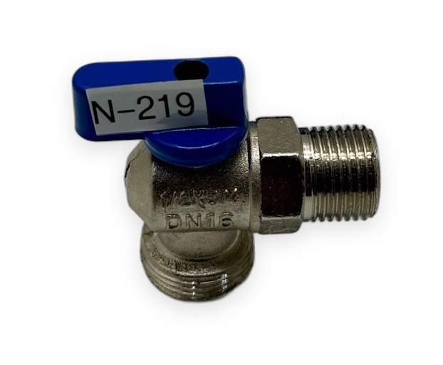 SITCO Mini Brass Angle Ball Valve 1/2"x3/4" DN15