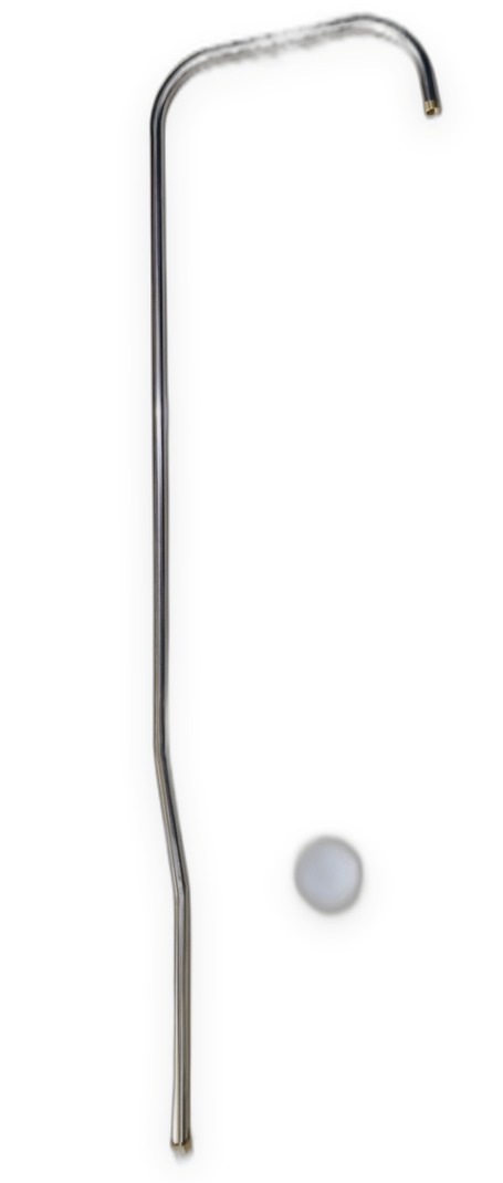 Stainless Steel Bent Riser Pipe with Brass End Fittings