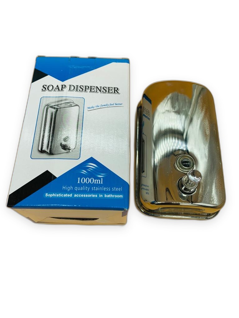 Stainless Steel Wall Soap Dispenser 1000ml