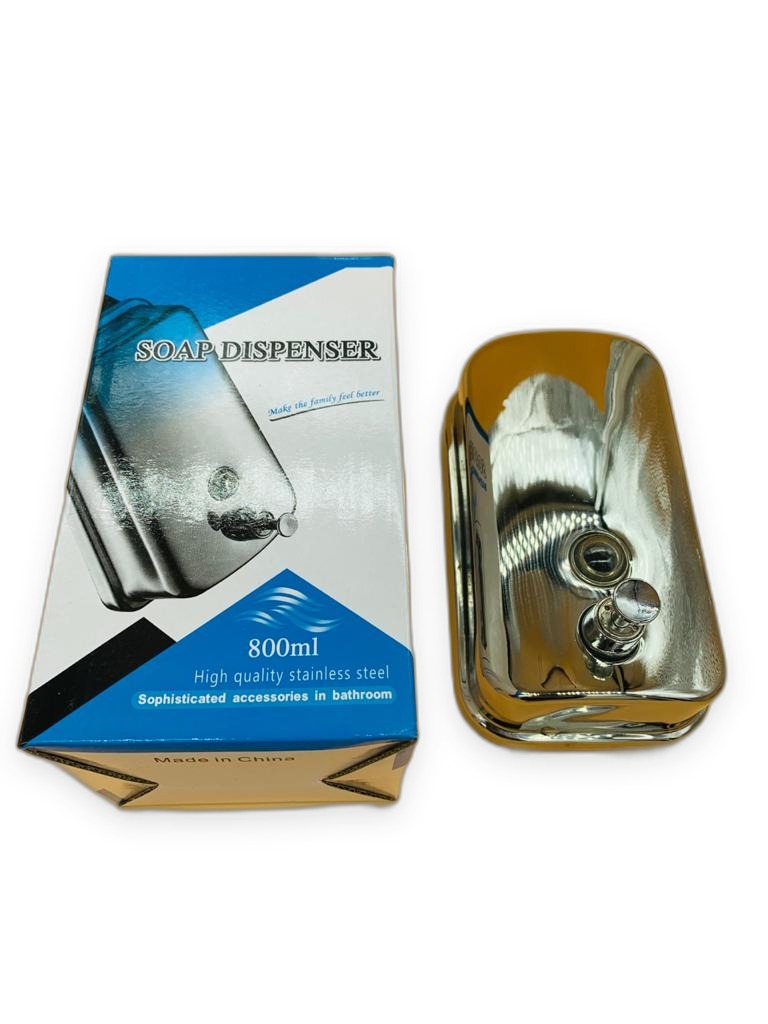 Stainless Steel Wall Soap Dispenser 800ml