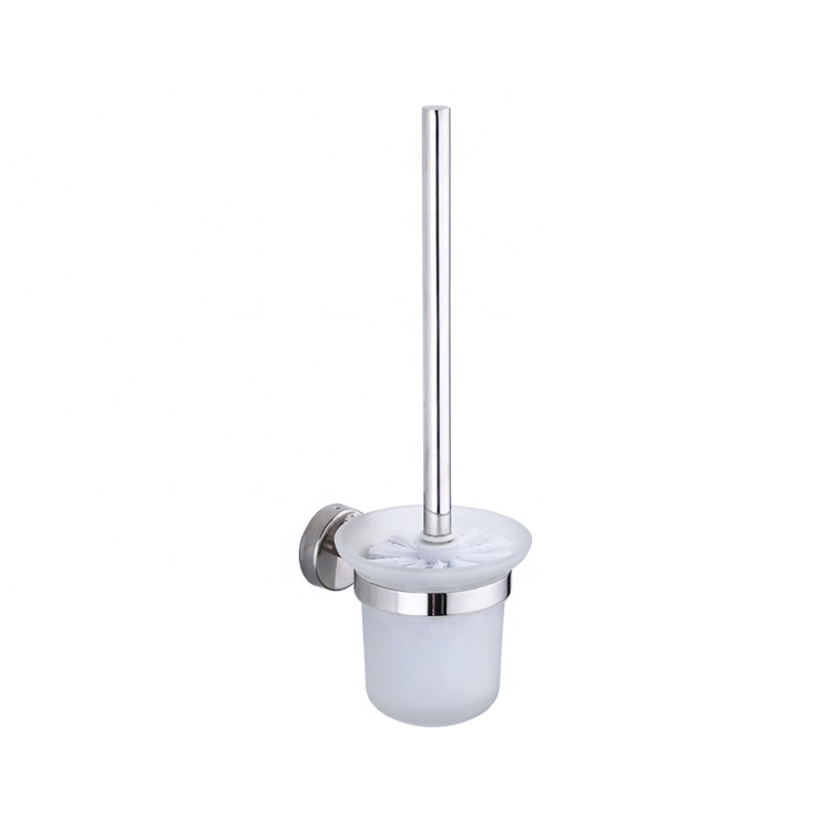 Toilet Brush Holder Zinc Alloy Chrome