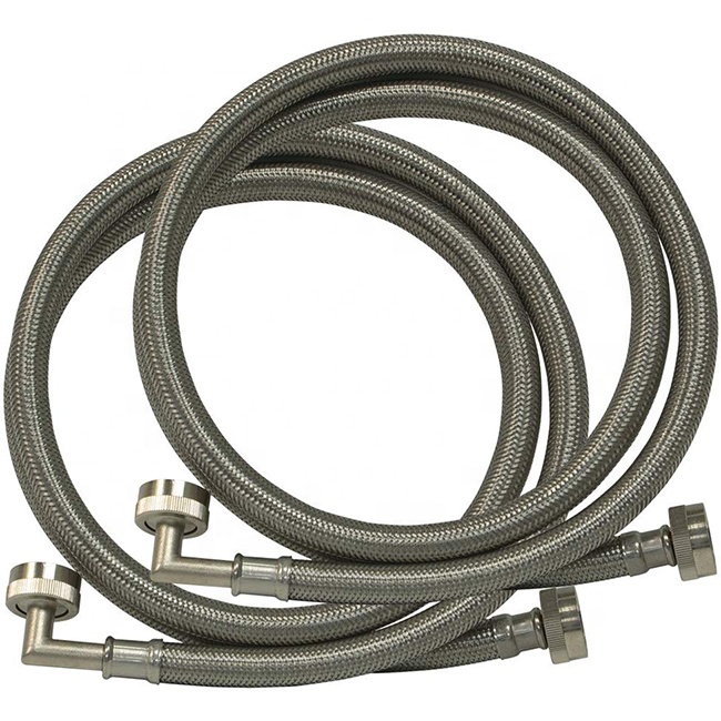 Washing Machine Inlet Hose 1 m Stainless Steel