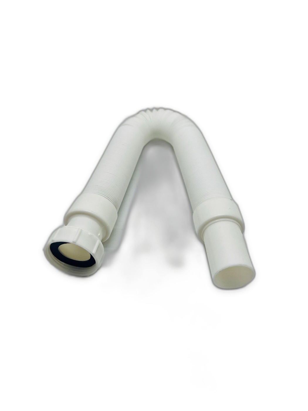 White Flexible Sink Waste Drain Pipe