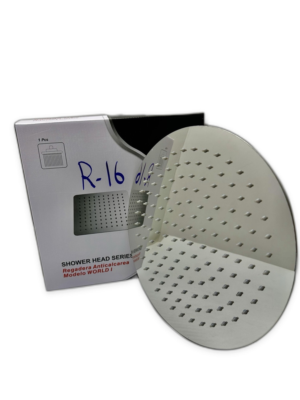 World I Round Stainless Rain Shower Head (Style 3)