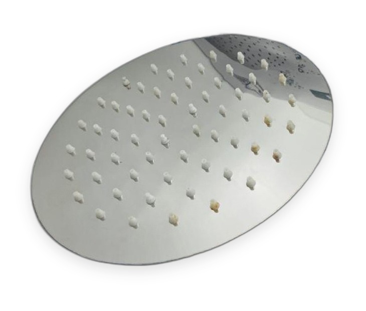 Zahra Round Stainless Steel Rain Shower Head 8"