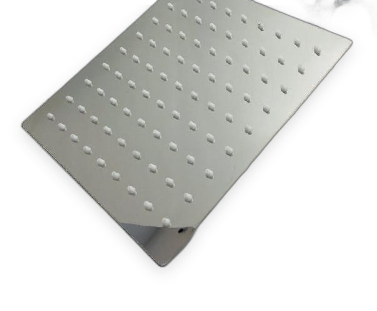Zahra Square Stainless Steel Rain Shower Head 8"